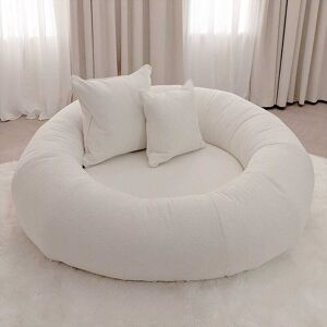 Snuggle Cream Boucle Round Nest Sofa