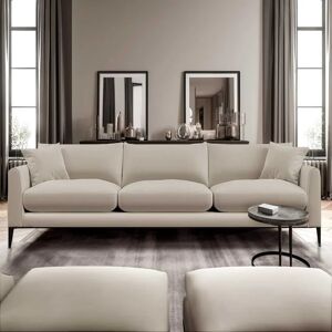 Bronte Cream Velvet Sofa Range, With Black Metal Leg, Armchair