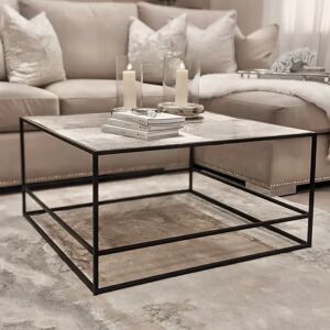 Epworth Black & Silver Coffee Table