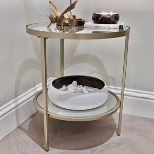 Hamilton Champagne Side Table