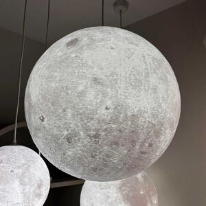 Luna Rotating Moon Ceiling Light - 55cm