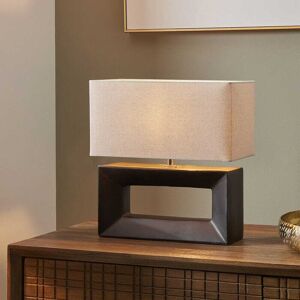 Kimia Black Rectangular Table Lamp