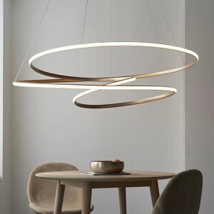 Korrs Gold XL Spiral Pendant Ceiling Light