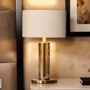 Baroness Medium Solid Glass & Gold Table Lamp