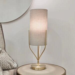 Cleo Gold & Oatmeal Table Lamp