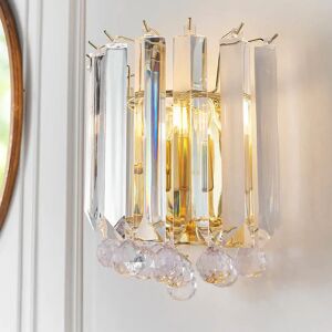 Nia Brass and Acrylic Wall Lamp