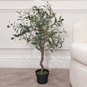 Medium Faux Potted Olive Tree