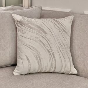 Agata Ivory Marble Fibre Cushion - 40x40cm