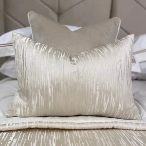 Colby Champagne Bolster Cushion - 35x50cm