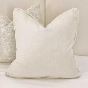 Capri Natural Linen Cushion - 50x50cm