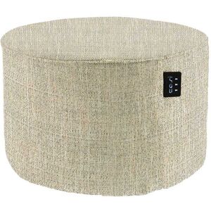 Maldives Outdoor Heated Neutral Textured Large Round Stool