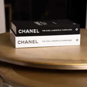 Chanel Boxed Black Fabric Book