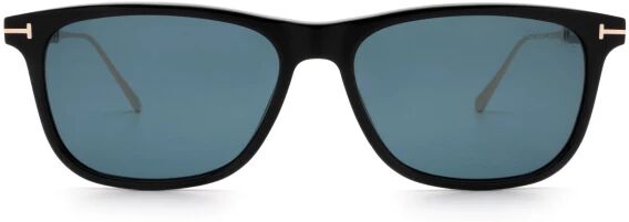 Tom Ford , Marine Blue Ombre Sungles Ft0813 01V ,Black male, Sizes: 55 MM