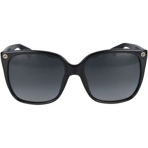 Gucci , Stylish Sunglasses Gg0022S ,Black female, Sizes: 57 MM