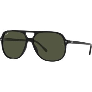 Ray-Ban , Black/Green Sunglasses Bill RB 2198 ,Black unisex, Sizes: 60 MM