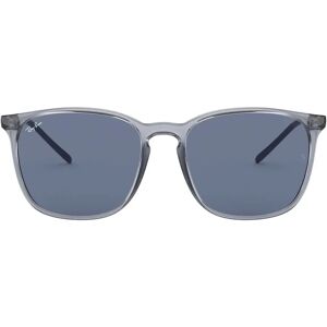 Ray-Ban , Rb4387 Dark Blue Nylon Sunglasses ,Blue male, Sizes: 56 MM