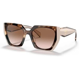 Prada , Elegant Sunglasses with UV Protection ,Brown female, Sizes: 54 MM