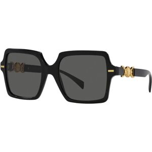 Versace , Black/Grey Sunglasses ,Black female, Sizes: 55 MM