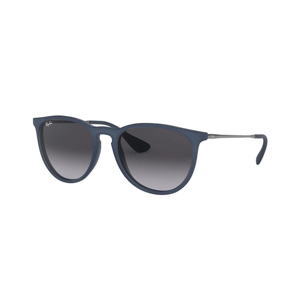 Ray-Ban , Blue Nylon Sunglasses with Gray Gradient Lenses ,Blue female, Sizes: 54 MM