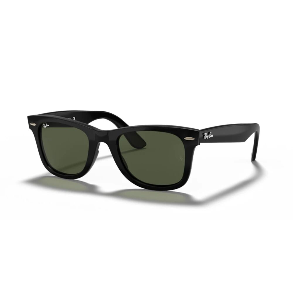Ray-Ban , Wayfarer Rectangular Sunglasses ,Black unisex, Sizes: 50 MM