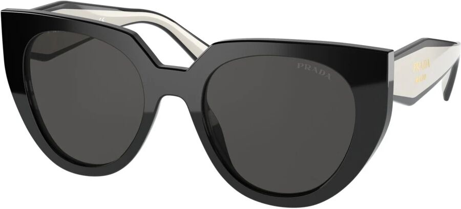 Prada , Monochrome Sunglasses Black/Dark Grey ,Black female, Sizes: 52 MM