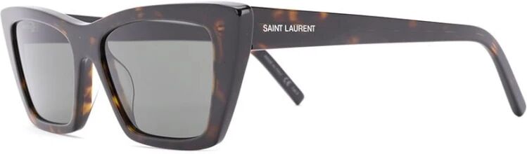 Saint Laurent , SL 276 Mica 002 Sunglasses ,Brown female, Sizes: 53 MM