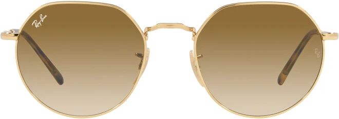 Ray-Ban , Jack Sunglasses ,Brown female, Sizes: 53 MM