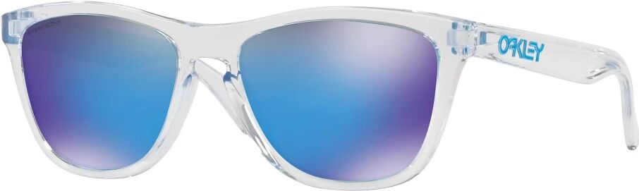 Oakley , Crystal/Prizm Sapphire Sunglasses ,Gray unisex, Sizes: 55 MM