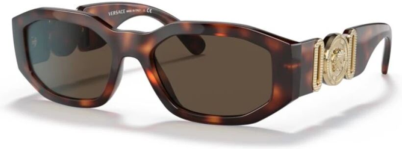 Versace , Sunglasses ,Brown unisex, Sizes: 53 MM