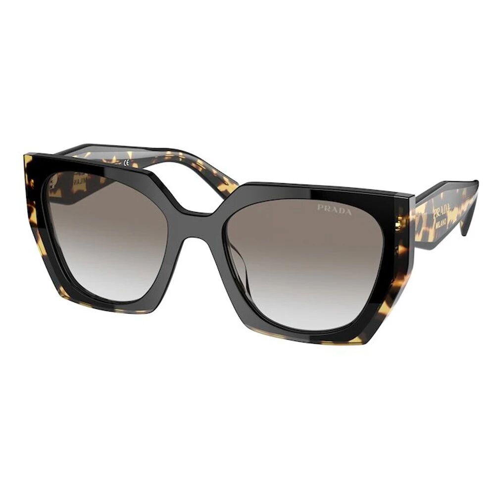 Prada , Monochrome Sunglasses Black Blonde Havana ,Brown female, Sizes: 54 MM