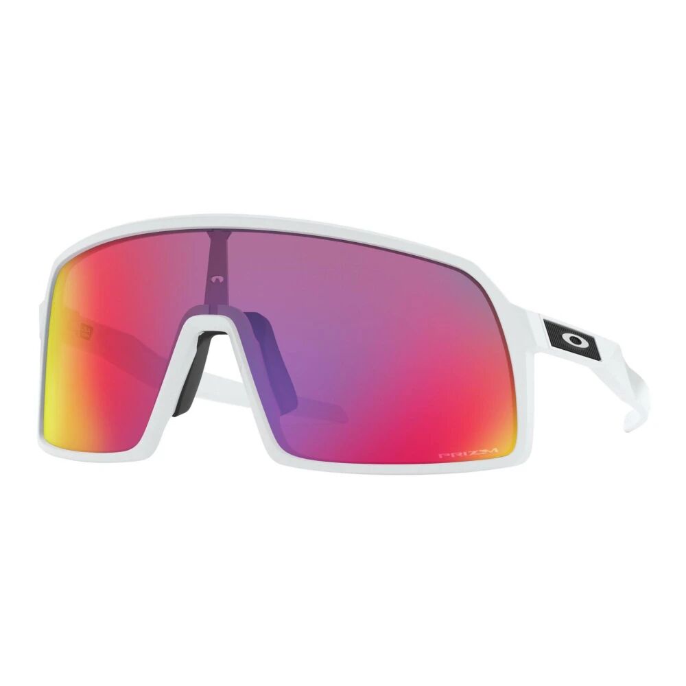 Oakley , Matte White Sunglasses with Prizm Road Lens ,White male, Sizes: ONE SIZE