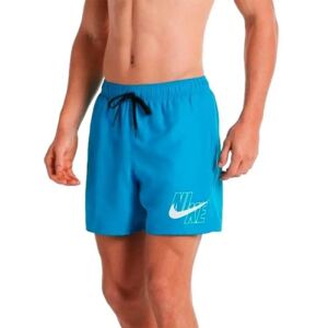 Nike , Blue Men`s Volley Swim Shorts ,Blue male, Sizes: S, L, XL, XS, M, 2XL