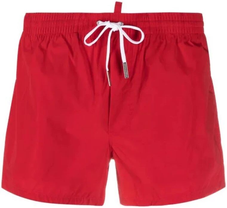 Dsquared2 , Stylish Swimwear Boxers for Men ,Red male, Sizes: M, XL, S, L, 2XL