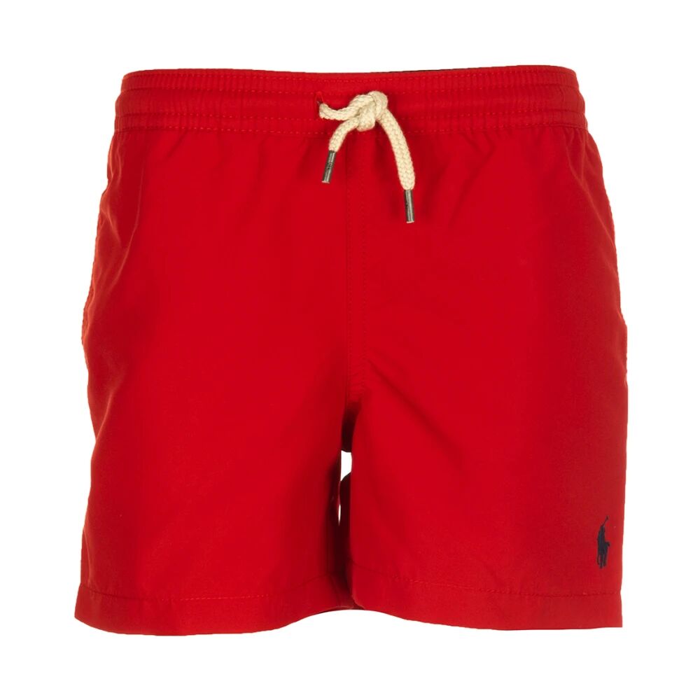 Ralph Lauren , Sea Red Traveler Swimwear Brief ,Red male, Sizes: 8 Y, 12 Y