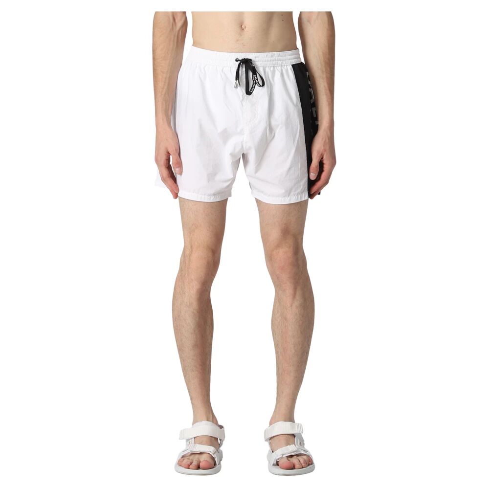 Balmain , Beachwear Collection - Men`s Swimwear ,White male, Sizes: 2XL, XL