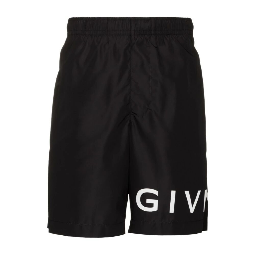 Givenchy , Black Swimwear for Men ,Black male, Sizes: L, S