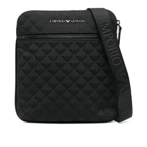 Emporio Armani , Messenger bag ,Black male, Sizes: ONE SIZE