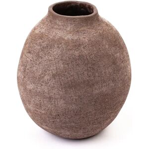 Eleventy , Handcrafted Clay Vase ,Brown unisex, Sizes: ONE SIZE