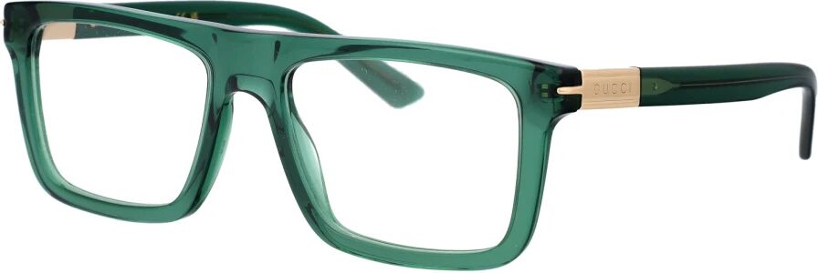 Gucci , Stylish Optical Glasses Gg1504O Model ,Green male, Sizes: 54 MM