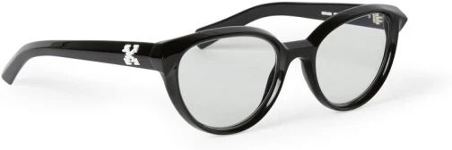 Off White , Optical Style 2600 Glasses ,Black unisex, Sizes: 53 MM