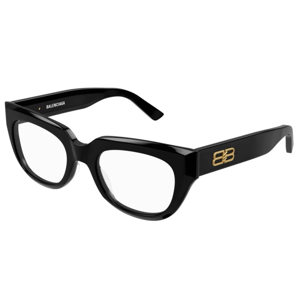 Balenciaga , Donna Optical Glasses Acetate Frame ,Black unisex, Sizes: 50 MM