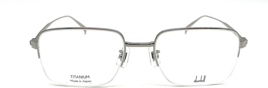 Dunhill , Metallic Optical Frames for Women ,Gray female, Sizes: 54 MM