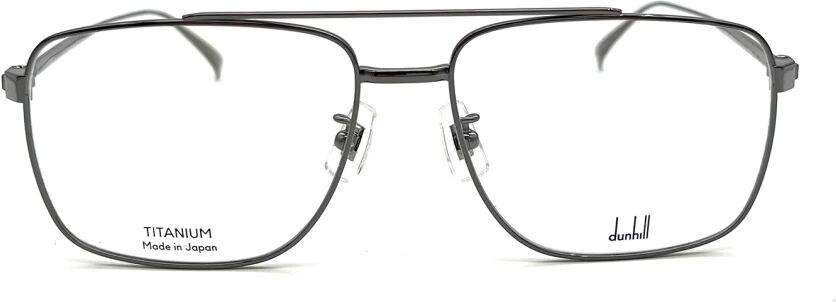 Dunhill , Metallic Optical Frames for Women ,Gray female, Sizes: 57 MM