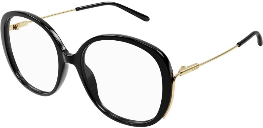 Chloé , Acetate Optical Glasses ,Black unisex, Sizes: 55 MM