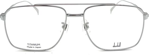 Dunhill , Metallic Optical Frames for Women ,Gray female, Sizes: 57 MM