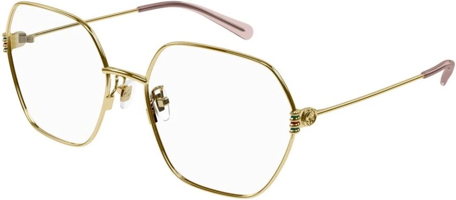 Gucci , Metal Optical Glasses for Women ,Yellow unisex, Sizes: 59 MM