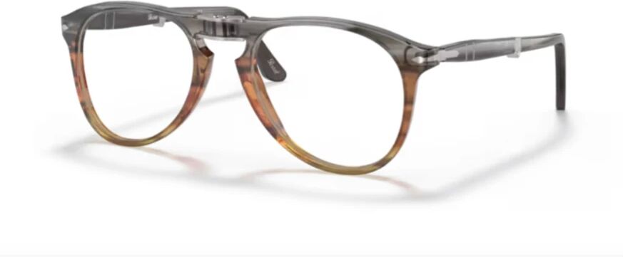 Persol , Foldable Optical Glasses in Opal Brown ,Brown unisex, Sizes: M