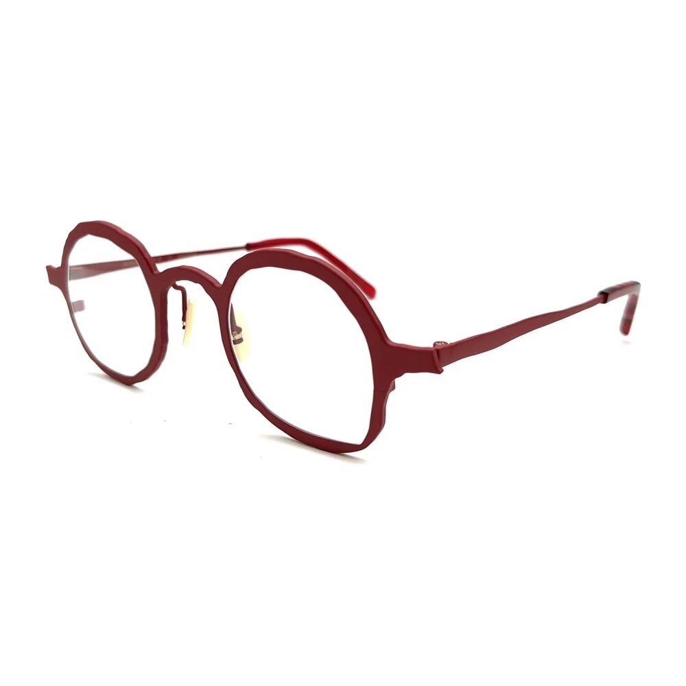 Masahiromaruyama , Red Optical Frames for Women ,Red female, Sizes: 43 MM