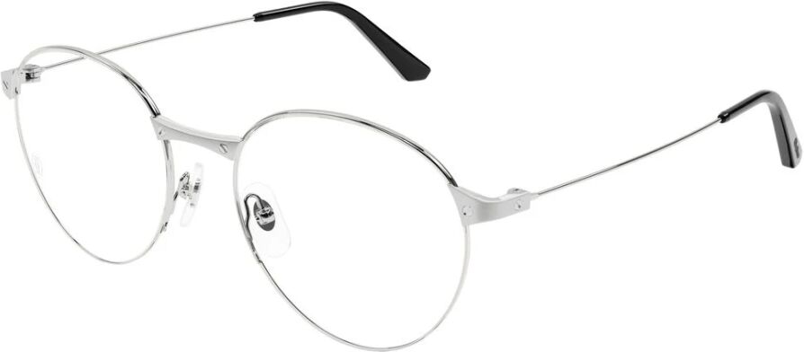 Cartier , Titanium Optical Glasses ,Gray unisex, Sizes: 52 MM