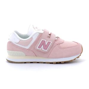 New Balance , Textile Sneakers for Girls ,Pink female, Sizes: 32 EU, 30 EU